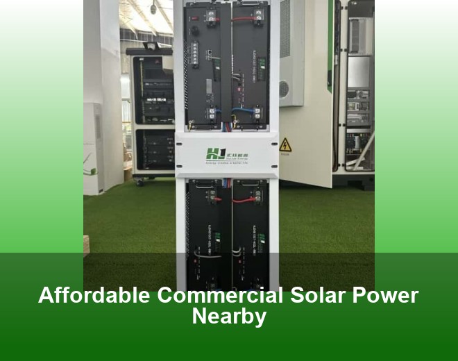 Affordable Commercial Solar Power Nearby
